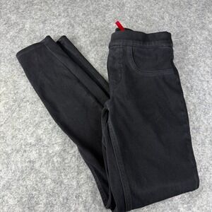 SPANX $99 Jean-ish Pull On Jeans‎ Leggings Black Skinny Jeggings Size XS
